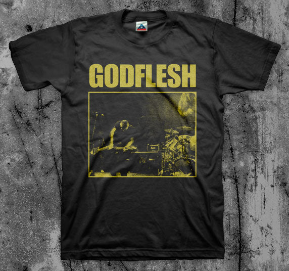 GODFLESH_Slateman_T_shirt_Front_in_Australia_Global_Disrupt_Records