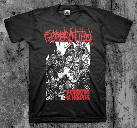 GOREROTTED_Mutilated_Woman_T_shirt_Front_in_Australia_Global_Disrupt_Records