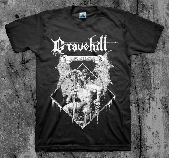 GRAVEHILL_The_Wicked_T_shirt_Front_in_Australia_Global_Disrupt_Records