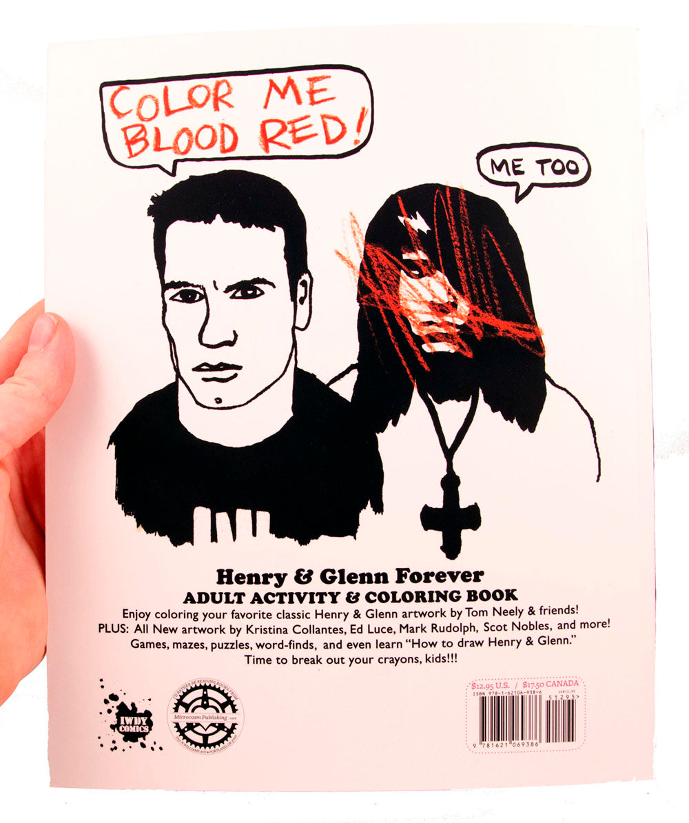 Henry & Glenn Adult Activity and Coloring Book