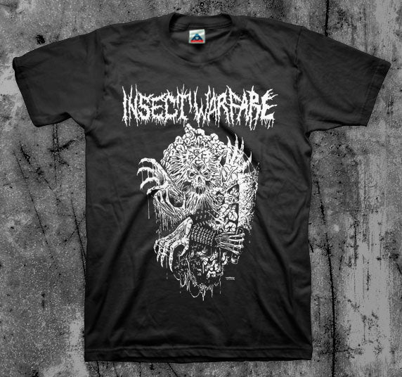 INSECT_WARFARE_Swindle_T_shirt_Front_in_Australia_Global_Disrupt_Records