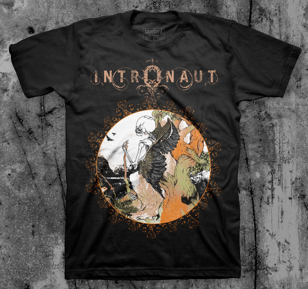 INTRONAUT_Valley_Of_Smoke_T_shirt_Front_in_Australia_Global_Disrupt_Records
