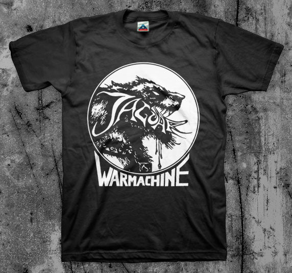 JAGUAR_War_Machine_T_shirt_Front_in_Australia_Global_Disrupt_Records