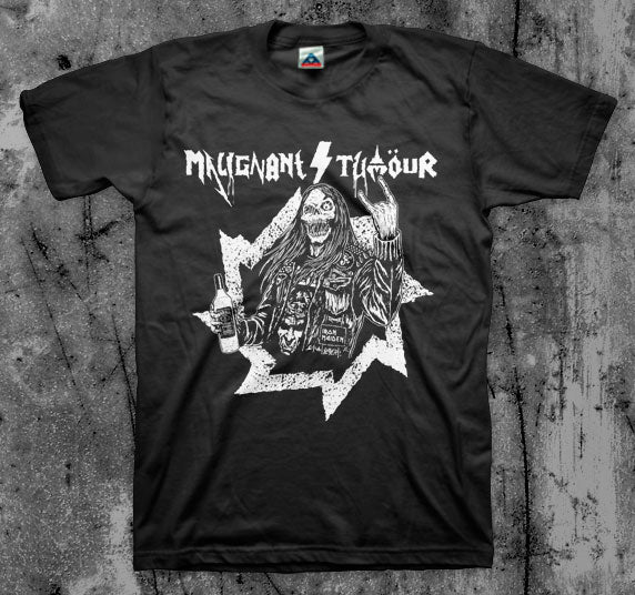 MALIGNANT_TUMOR_Metal_T_shirt_Front_in_Australia_Global_Disrupt_Records