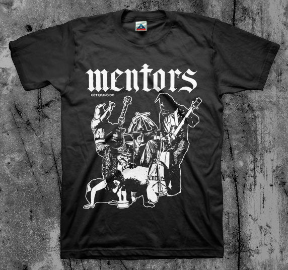 MENTORS_Get_Up_And_Die_T_shirt_Front_in_Australia_Global_Disrupt_Records