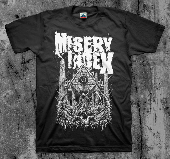 MISERY_INDEX_Conjuring_The_Cull_T_shirt_Front_in_Australia_Global_Disrupt_Records