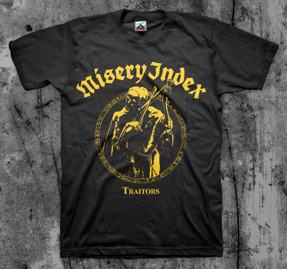 MISERY_INDEX_Traitors_T_shirt_Front_in_Australia_Global_Disrupt_Records
