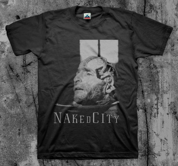 NAKED_CITY_Head_T_shirt_Front_in_Australia_Global_Disrupt_Records