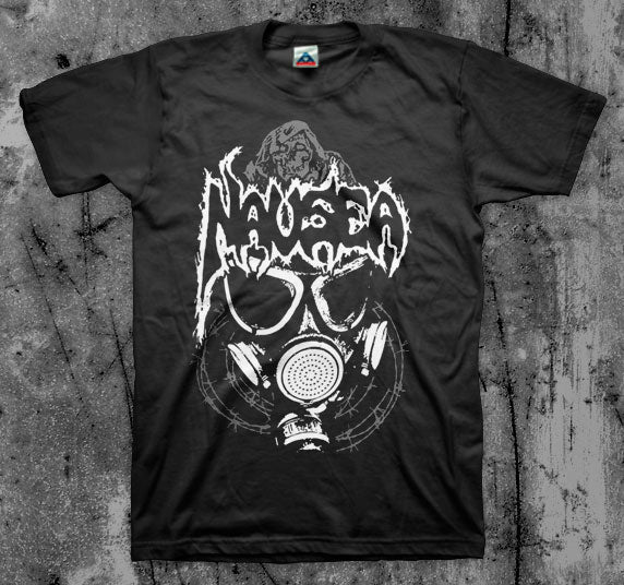NAUSEA_L_A_Gas_Mask_T_shirt_Front_in_Australia_Global_Disrupt_Records