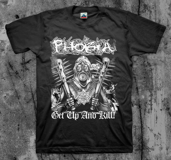 PHOBIA_Get_Up_And_Kill_T_shirt_Front_in_Australia_Global_Disrupt_Records