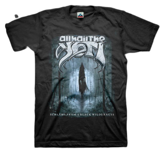 ALL HAIL THE YETI: Screams From A Black Wilderness T-shirt