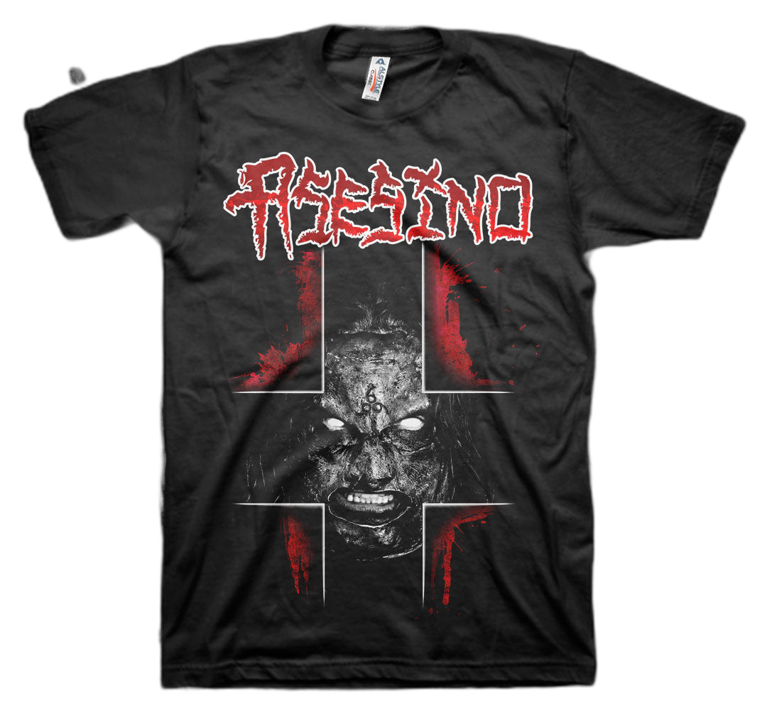 ASESINO: Cross Face T-shirt