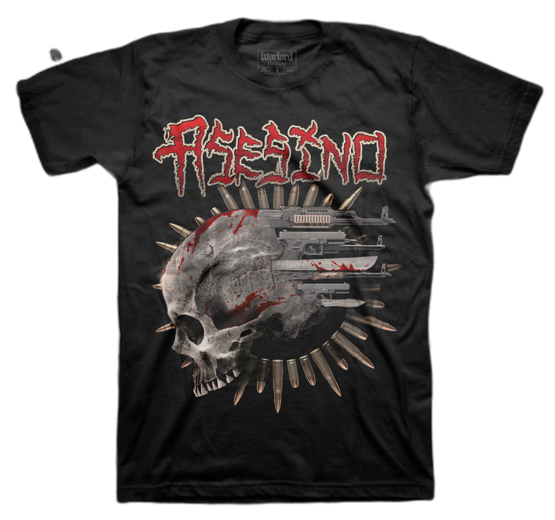 ASESINO: Weaponized Skull T-shirt