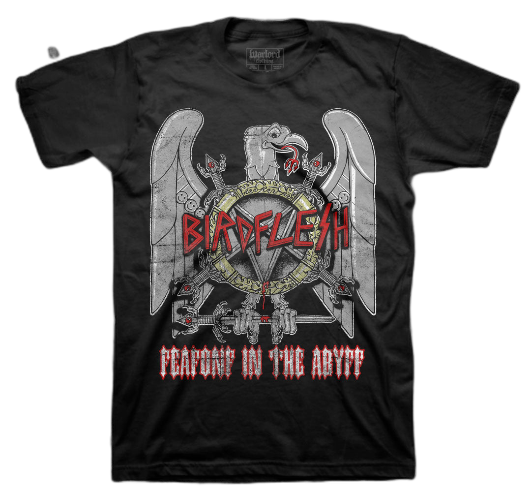 BIRDFLESH: Feafonf In The Abyff T-shirt
