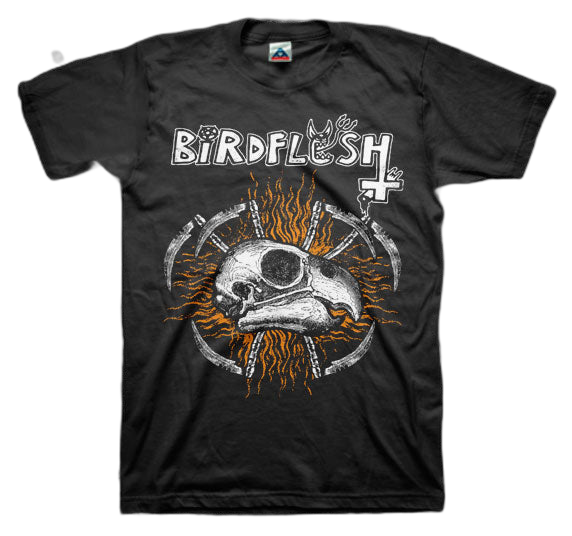 BIRDFLESH: Skull Scythe T-shirt