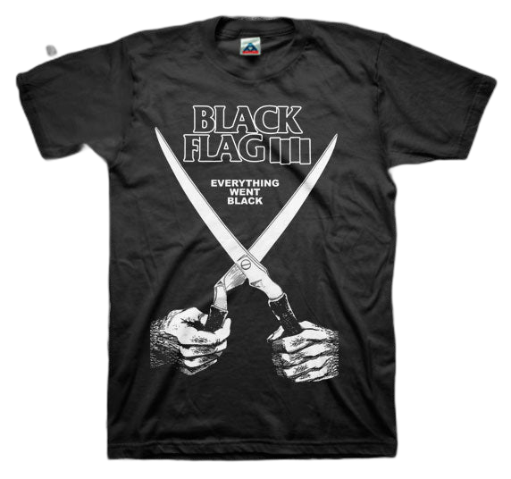 BLACK FLAG: Everything Went Black T-shirt