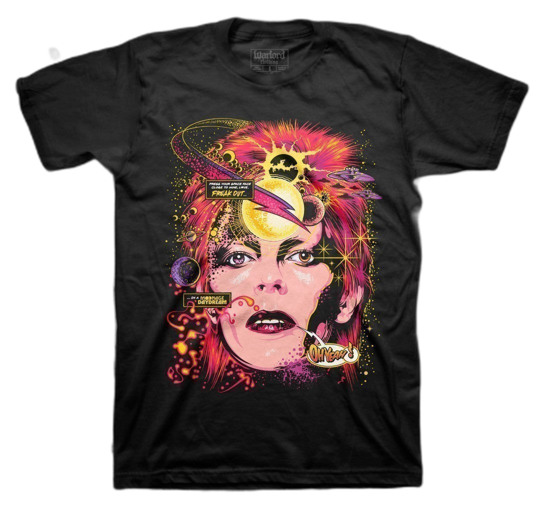 DAVID BOWIE: Space Face T-shirt