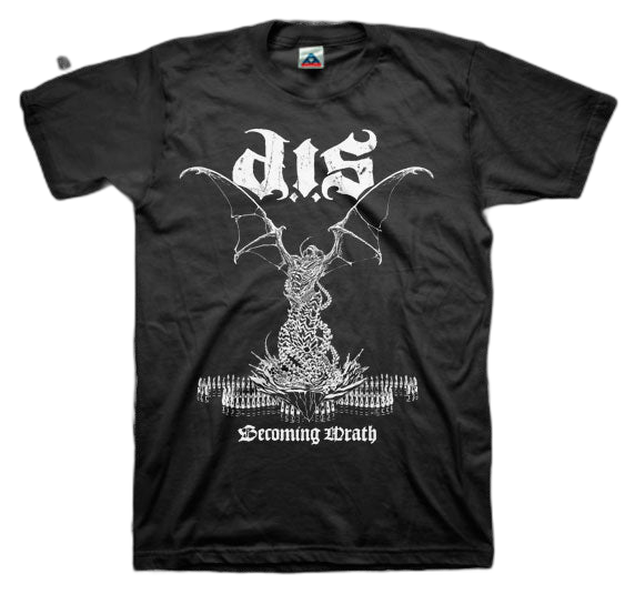 DESTROYED IN SECONDS (D.I.S.): Becoming Wrath T-shirt