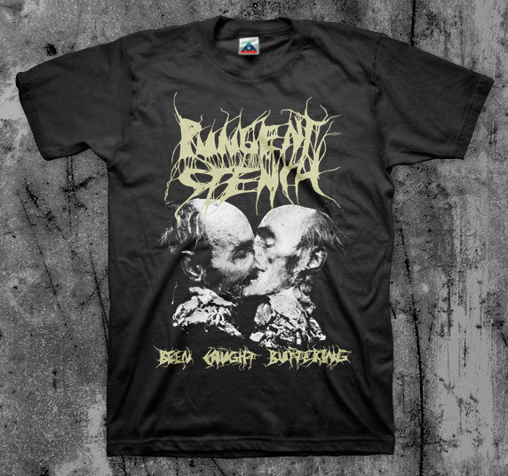 PUNGENT_STENCH_Been_Caught_Buttering_T_shirt_Front_in_Australia_Global_Disrupt_Records