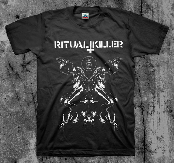 RITUAL_KILLER_Priestess_T_shirt_Front_in_Australia_Global_Disrupt_Records