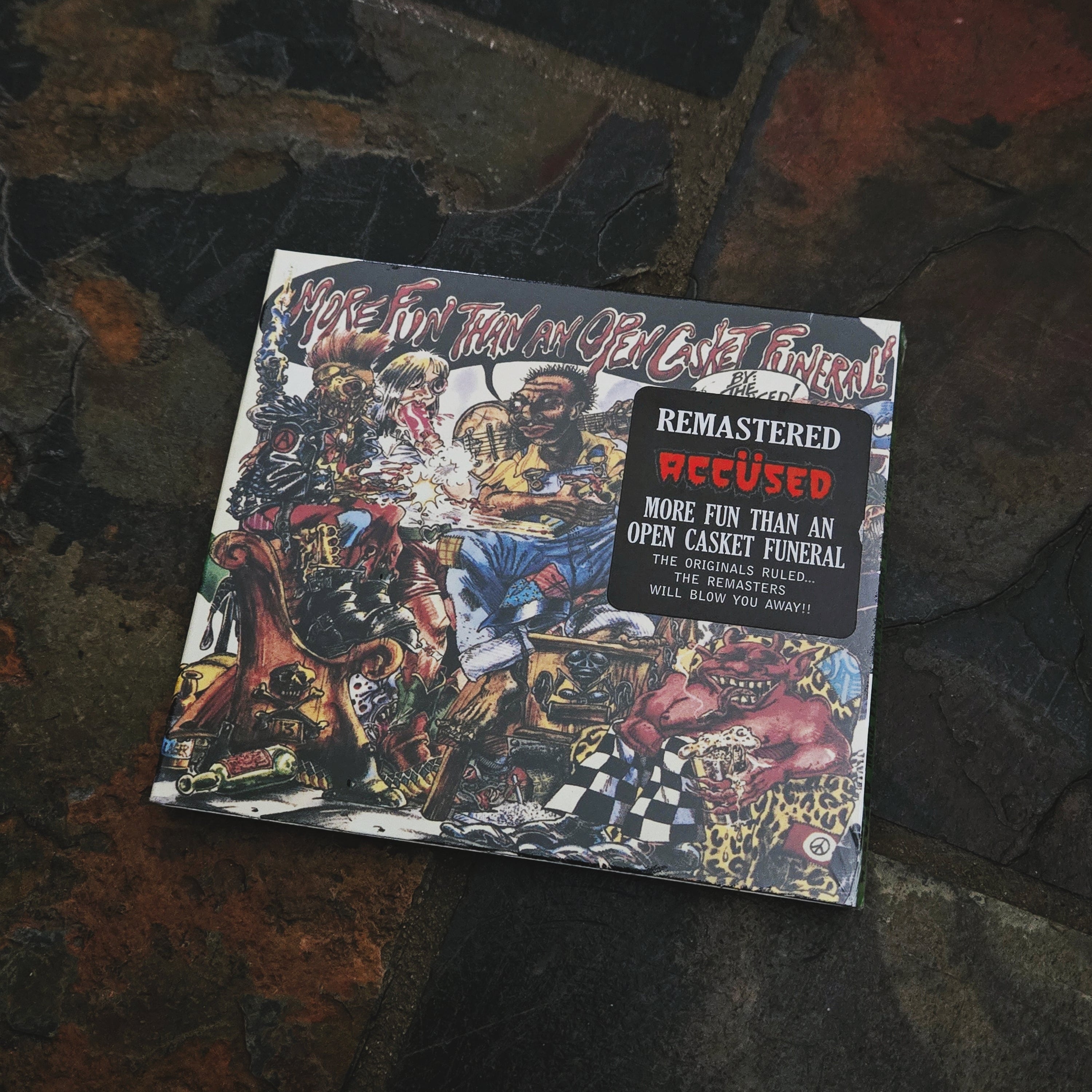 THE ACCUSED: More Fun Than An Open Casket Funeral CD (Remastered, Digipack)
