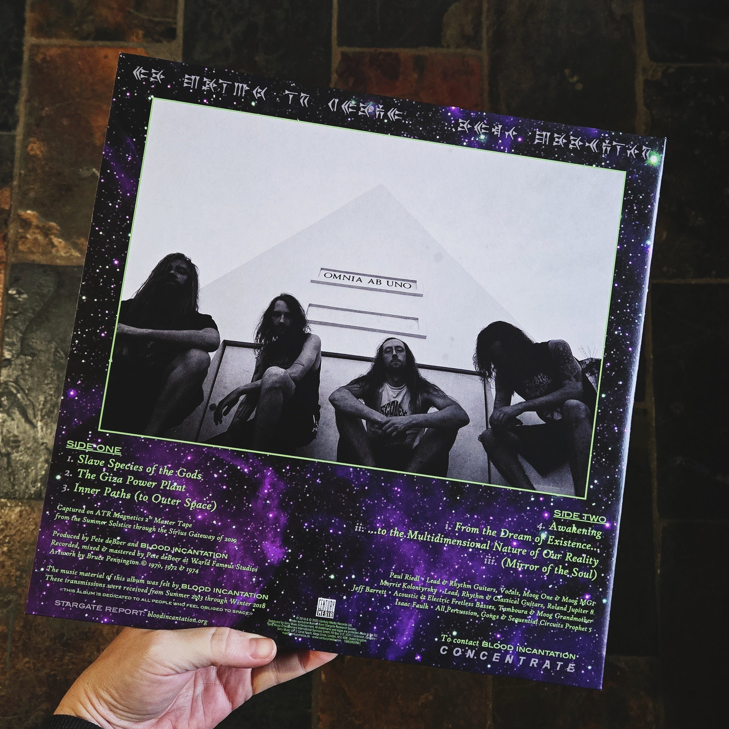 BLOOD INCANTATION: Hidden History Of The Human Race Vinyl LP (Coke Bottle Green)
