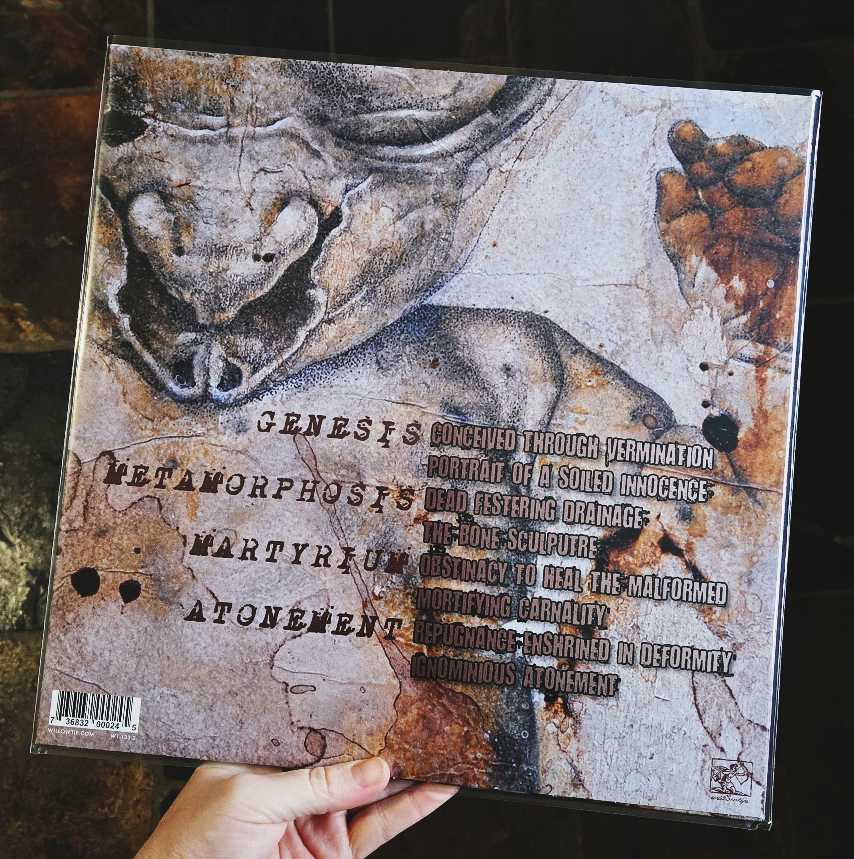 PUTRIDITY: Ignominious Atonement Vinyl LP (Clear/Red Splatter, Ltd.)