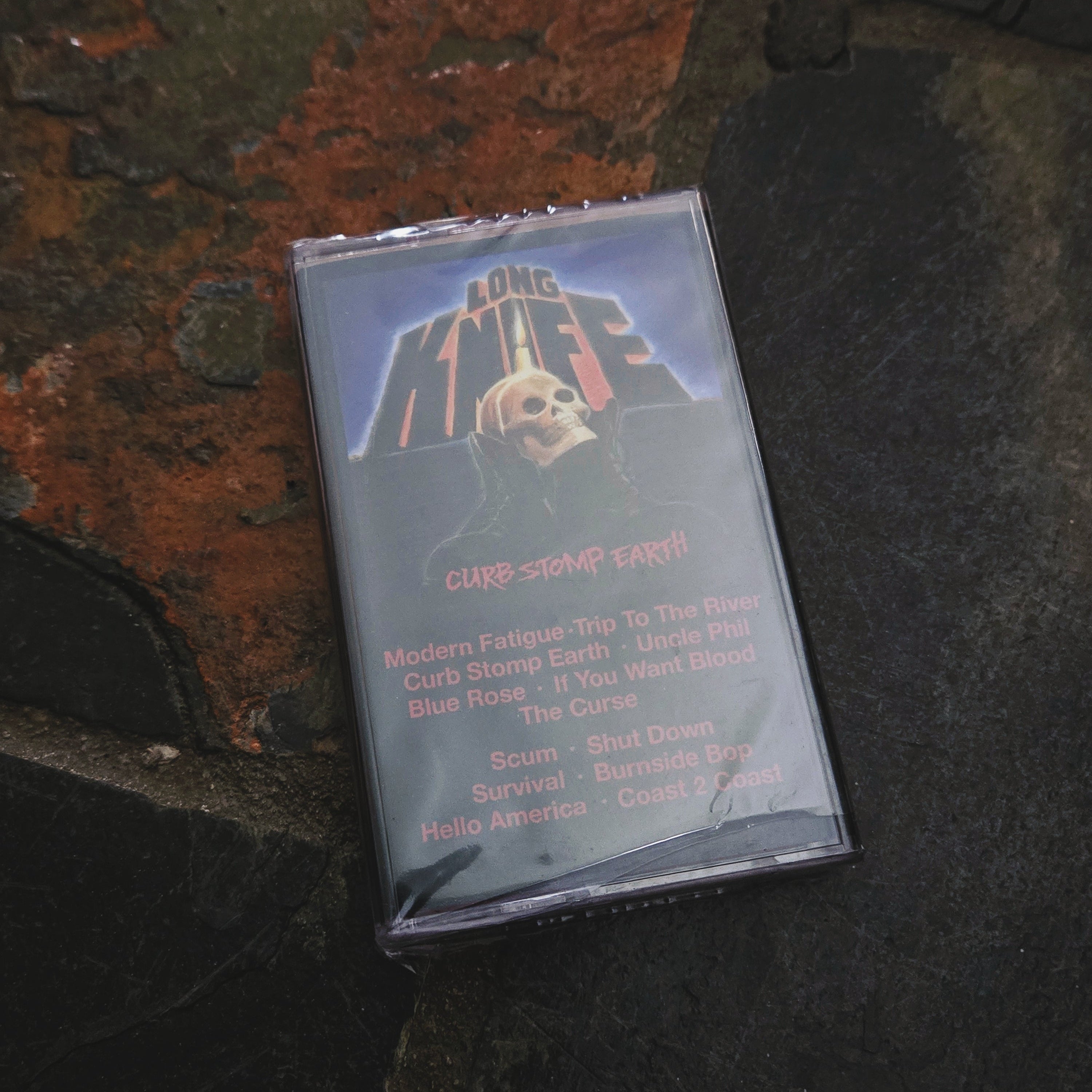 LONG KNIFE: Curb Stomp Earth Cassette