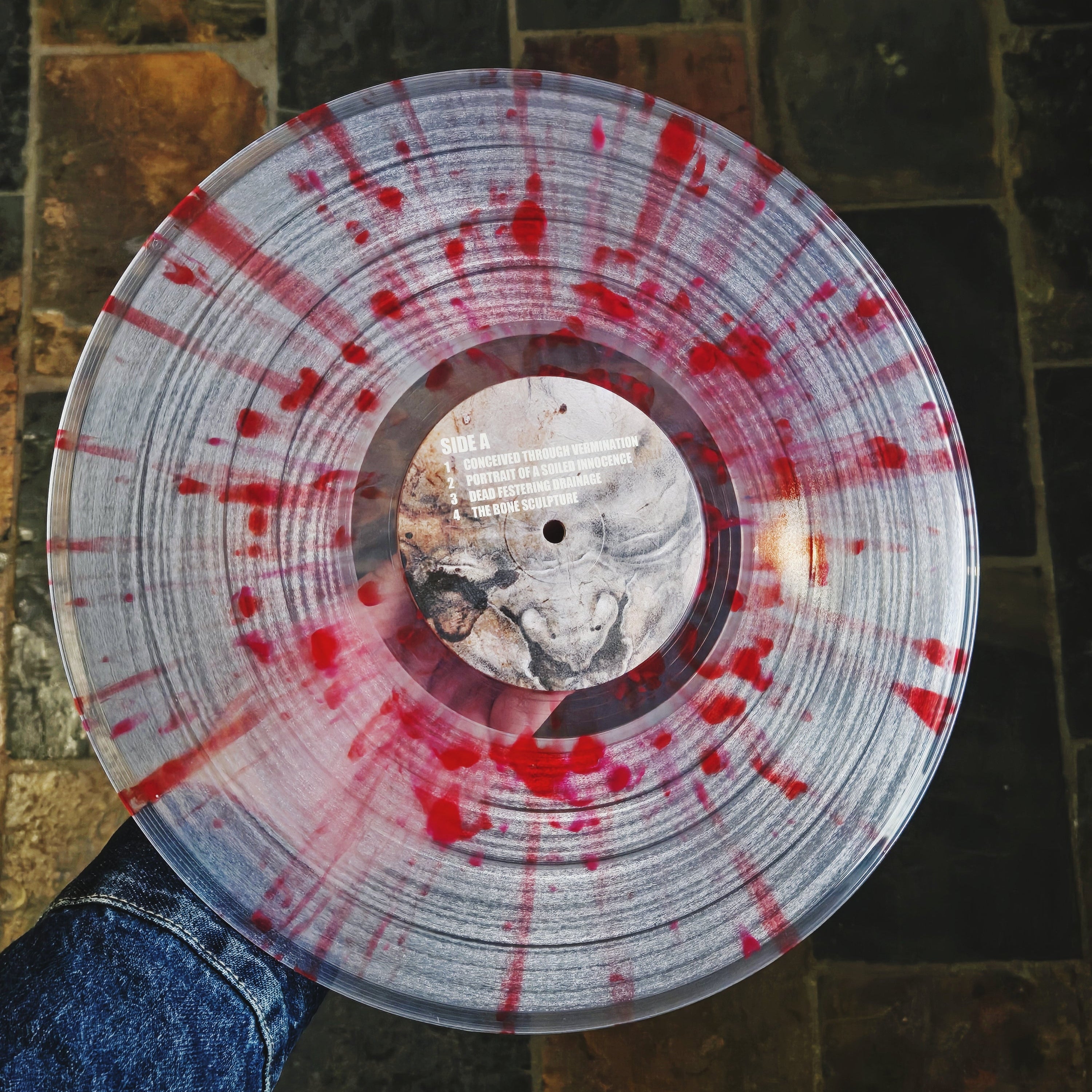 PUTRIDITY: Ignominious Atonement Vinyl LP (Clear/Red Splatter, Ltd.)
