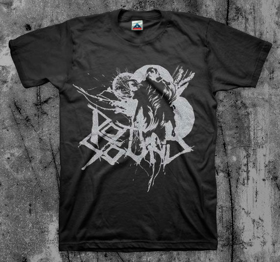 ROTTEN_SOUND_Cycles_Silver_T_shirt_Front_in_Australia_Global_Disrupt_Records