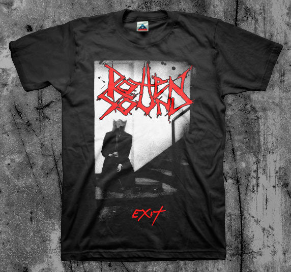 ROTTEN_SOUND_Exit_V2_T_shirt_Front_in_Australia_Global_Disrupt_Records