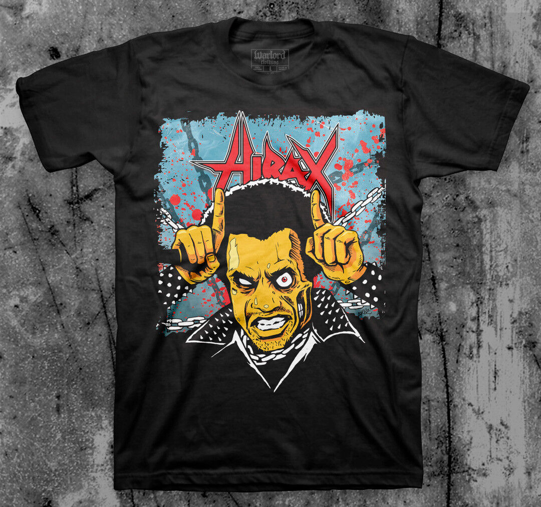 HIRAX_Katon_Horns_T_shirt_Front_in_Australia_Global_Disrupt_Records