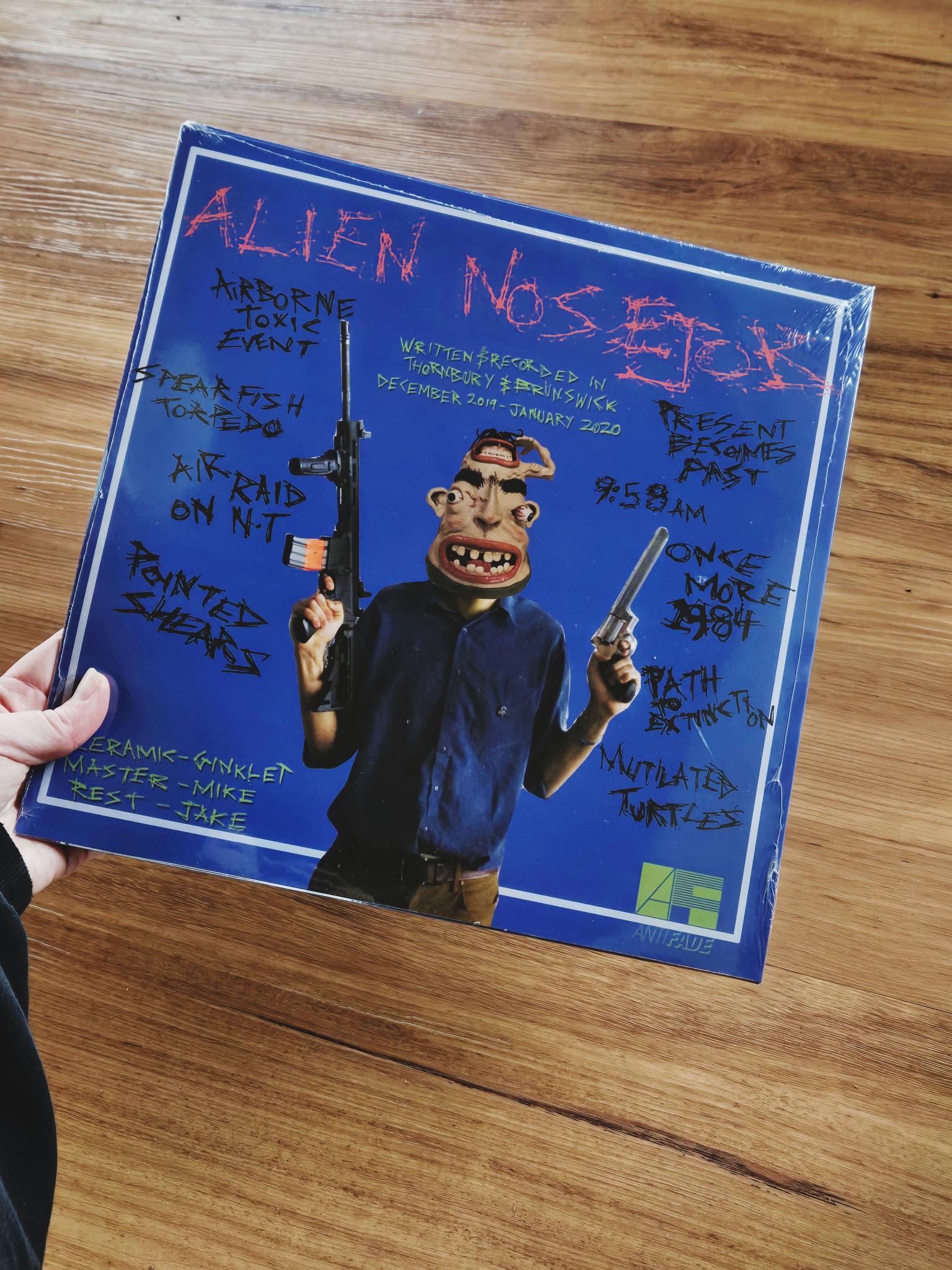 ALIEN_NOSEJOB_Once_Again_The_Present_Becomes_The_Past_Vinyl_LP_in_Australia_Global_Disrupt_Records