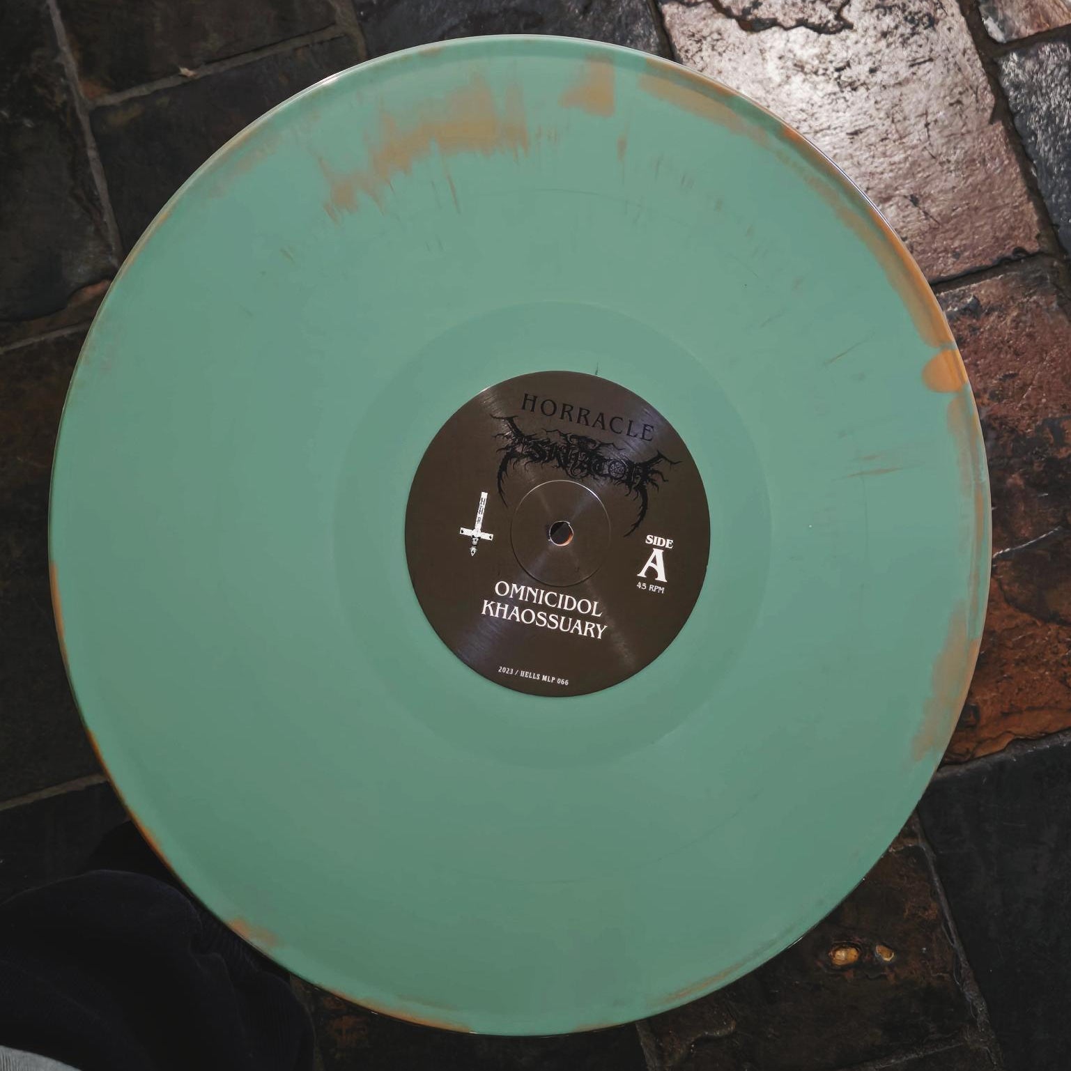 ESKHATON: Horracle 12" MLP (Olive Green/Orange Swirl Vinyl)