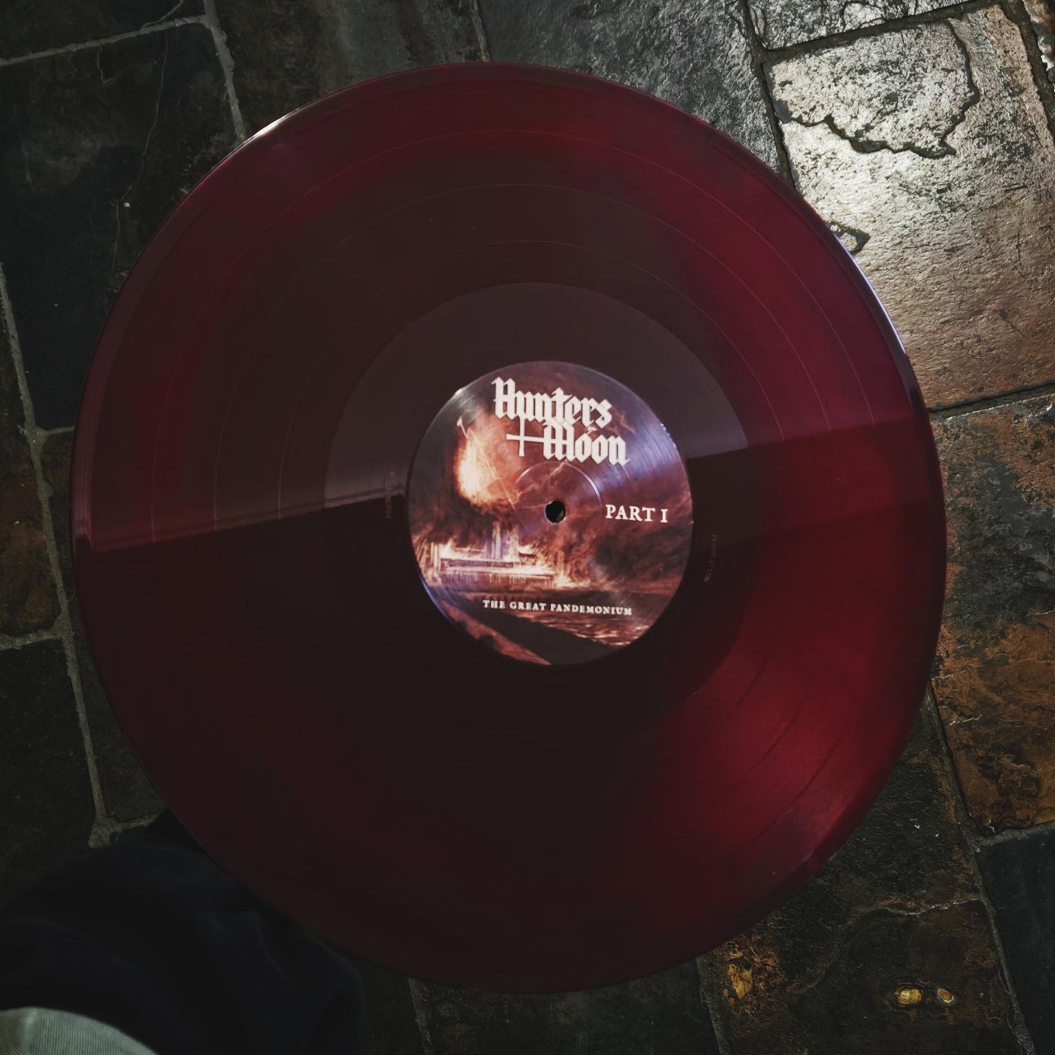 HUNTERS MOON: The Great Pandemonium 12" LP (Brown/Red Swirl Vinyl)