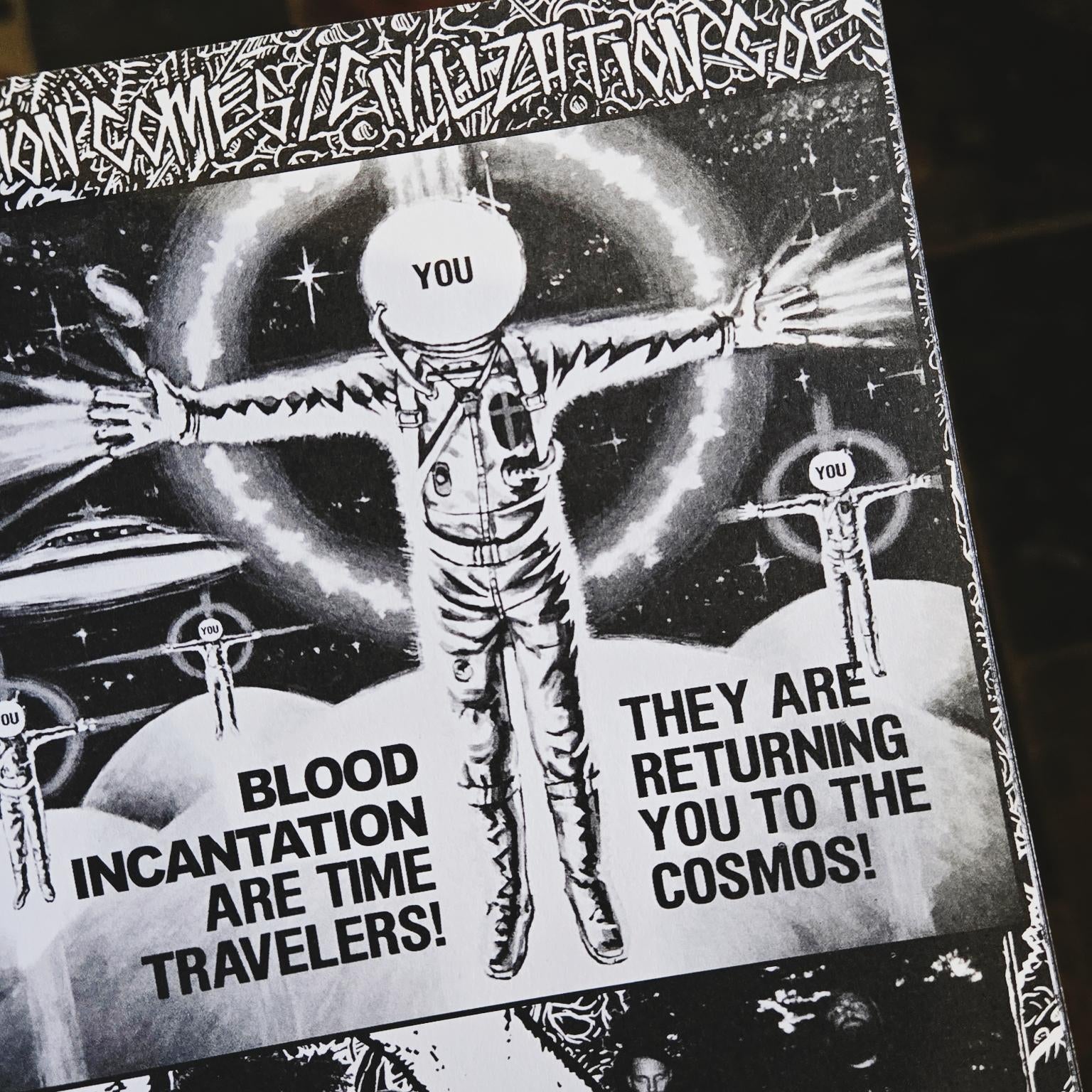 BLOOD INCANTATION: Hidden History Of The Human Race Vinyl LP (Coke Bottle Green)