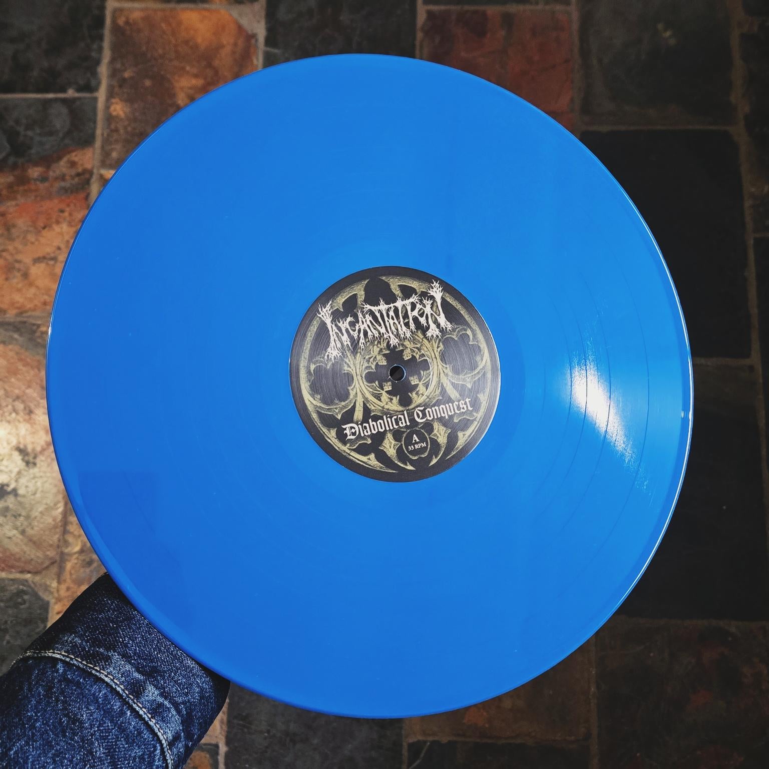 INCANTATION: Diabolical Conquest Vinyl LP (Aqua Blue)