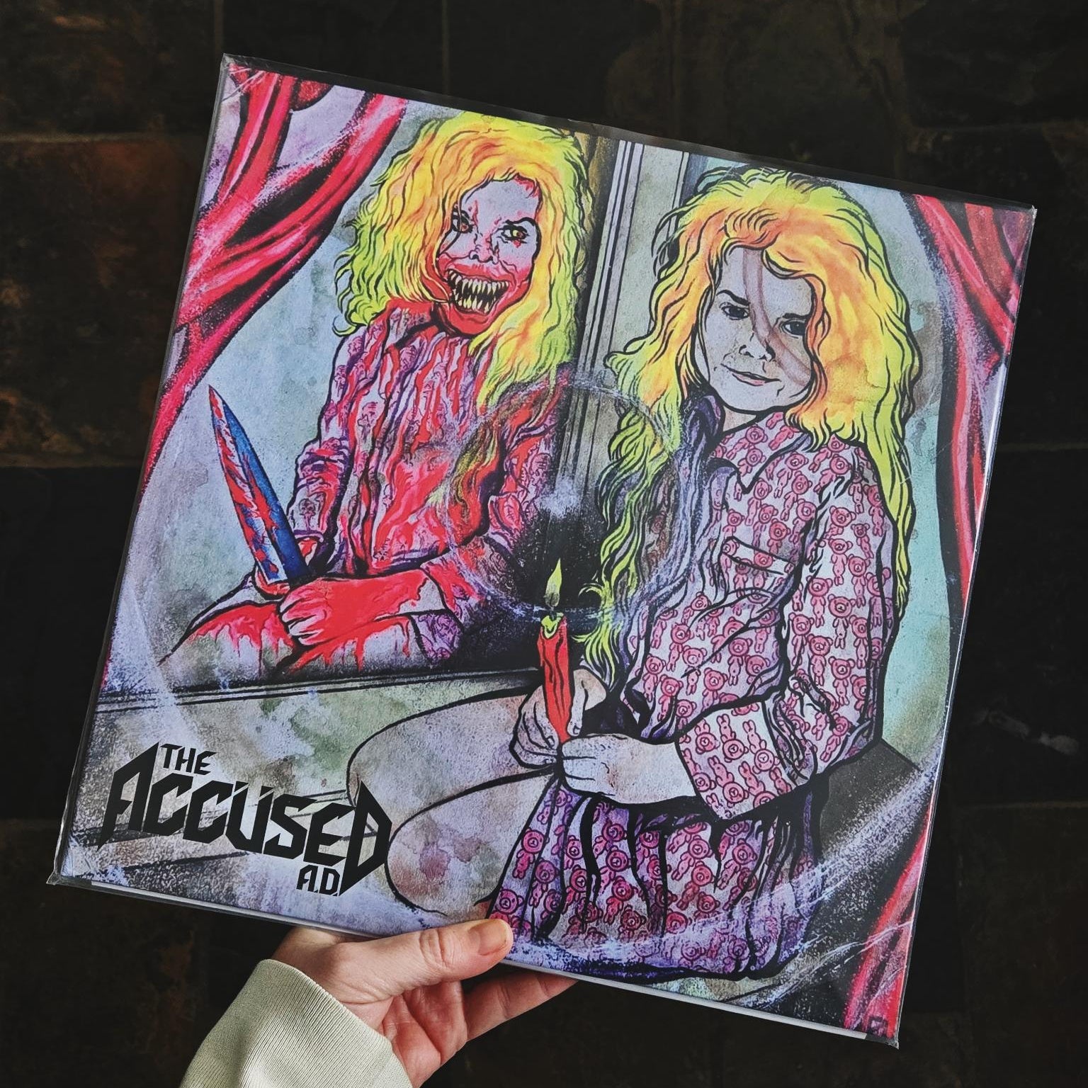 THE ACCUSED AD: Ghoul In The Mirror Vinyl LP