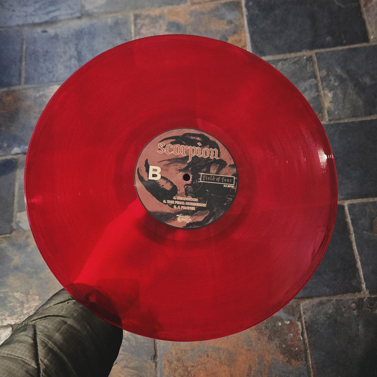 FIELD OF FEAR: Scorpion Vinyl LP