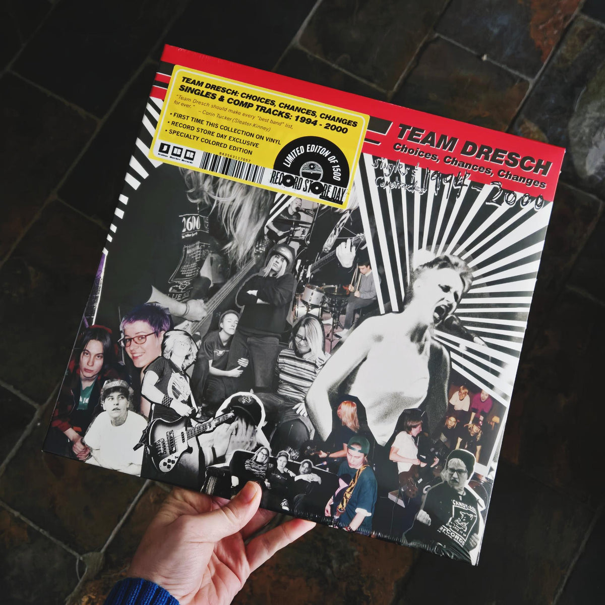 TEAM DRESCH: Choices, Chances, Changes Vinyl LP (Pink, RSD Drop)