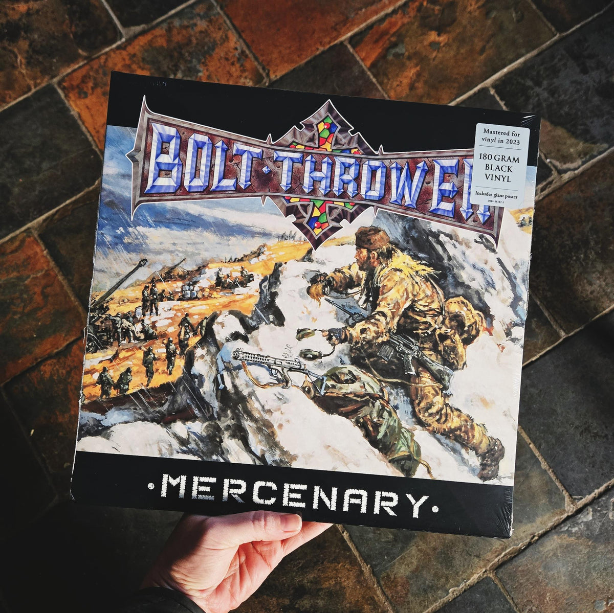 BOLT THROWER: Mercenary Vinyl LP (180g Black, Gatefold)