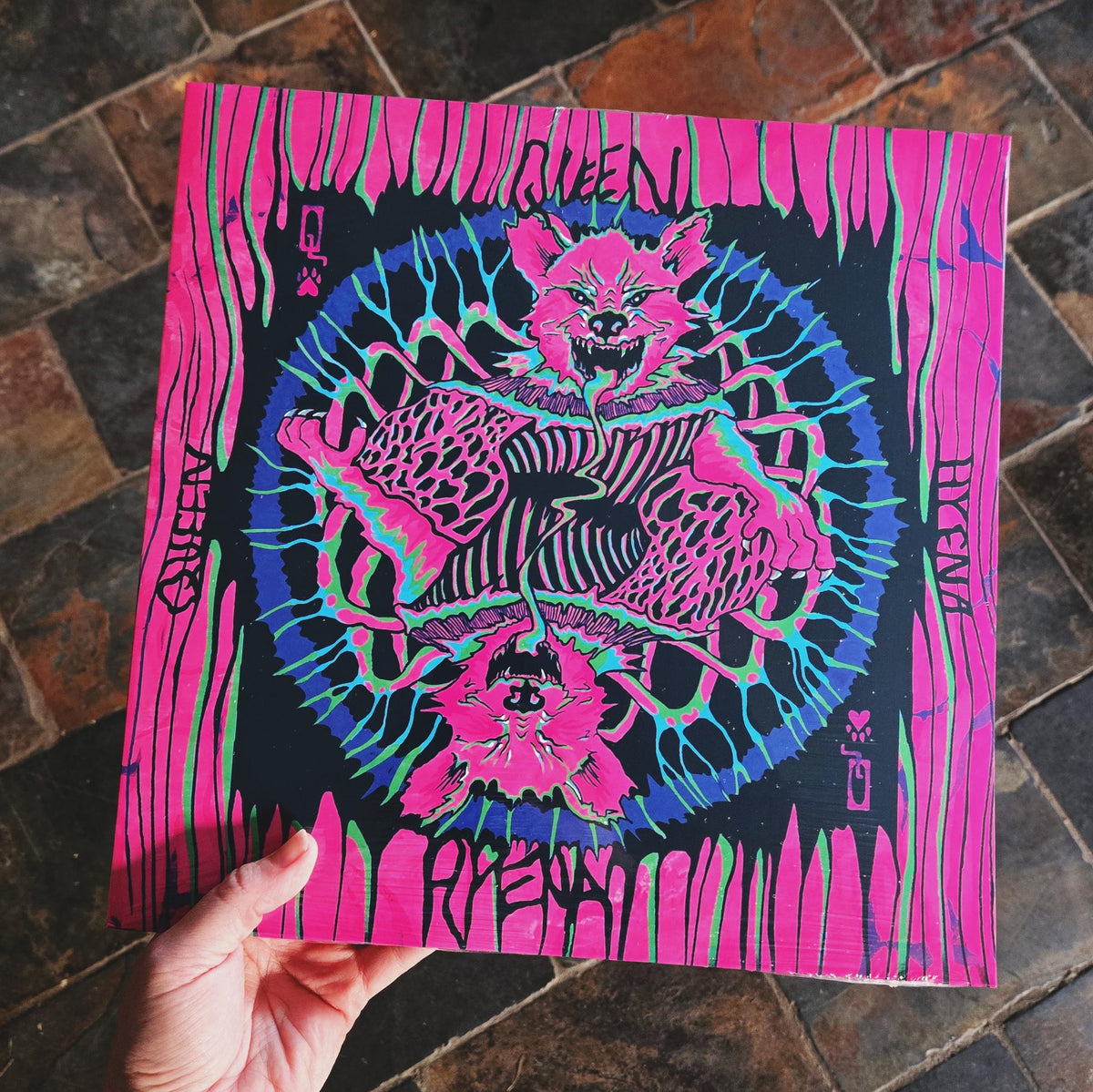QUEEN HYENA: S/T Vinyl LP