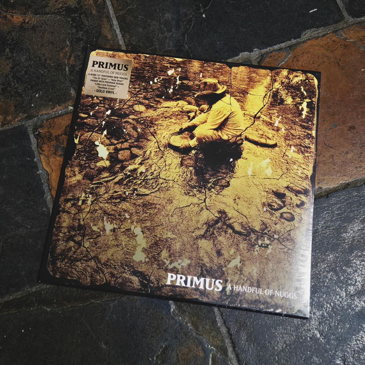PRIMUS: A Handful of Nuggs Vinyl LP (Gold, Limited Edition)