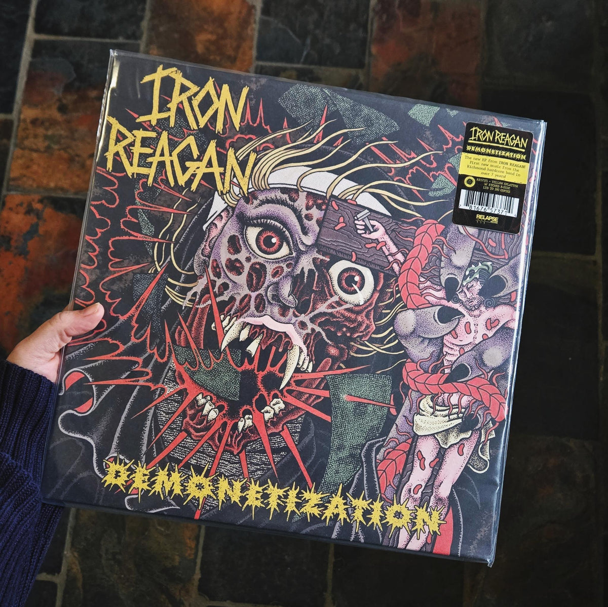 IRON REAGAN: Demonetization 12" EP