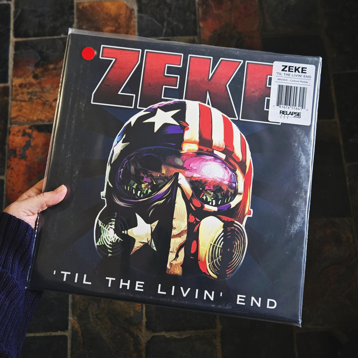 ZEKE: Til the Livin' End Vinyl LP (Marble)