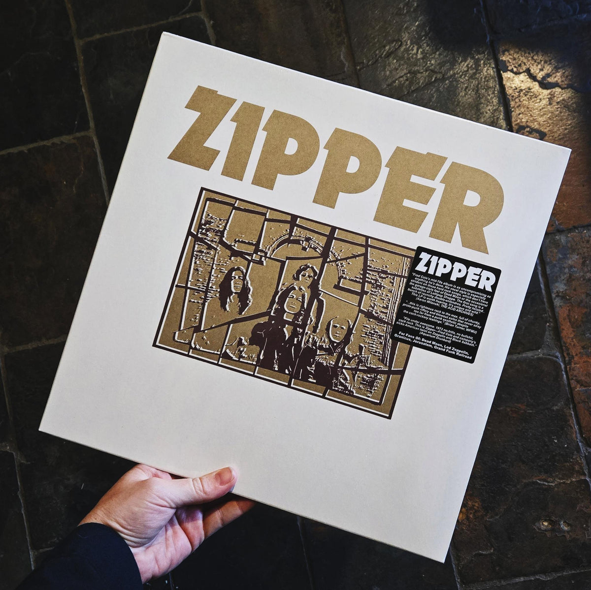 ZIPPER: Zipper Vinyl LP