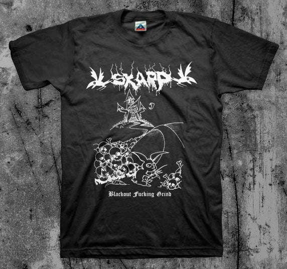 SKARP_Haunted_Bunny_T_shirt_Front_in_Australia_Global_Disrupt_Records
