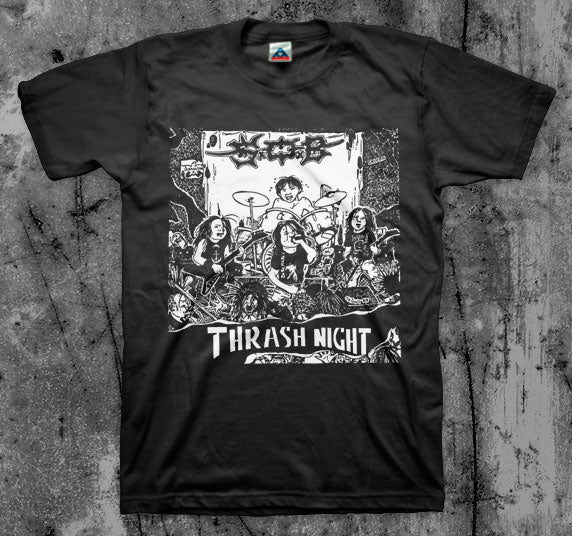 S_O_B_Thrash_Night_T_shirt_Front_in_Australia_Global_Disrupt_Records