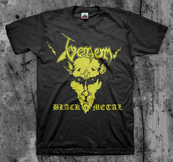 VENOM_Black_Metal_T_shirt_Front_in_Australia_Global_Disrupt_Records