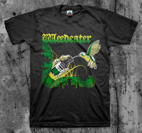 WEEDEATER_Humming_Bird_T_shirt_Front_in_Australia_Global_Disrupt_Records